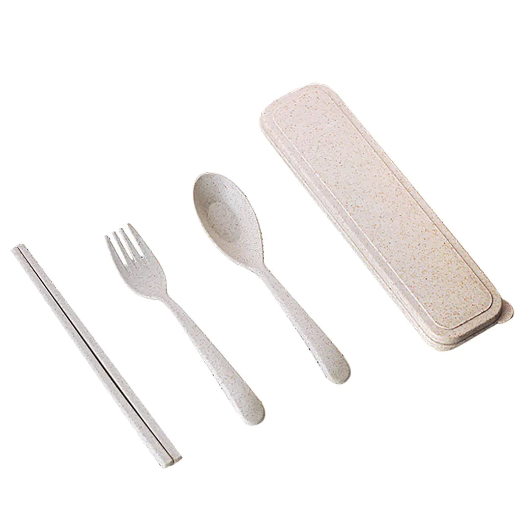 Minimalist Set: Spoon, Fork, Chopsticks