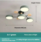 Modern Minimalist Ceiling Lamp – Creative LED Lighting for Living Room