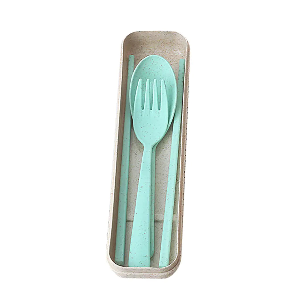 Minimalist Set: Spoon, Fork, Chopsticks