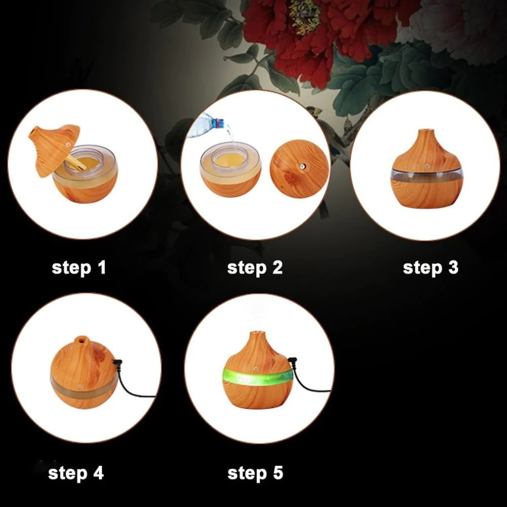 Wood Grain Humidifier