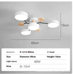 Modern Minimalist Ceiling Lamp – Creative LED Lighting for Living Room