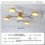 Modern Minimalist Ceiling Lamp – Creative LED Lighting for Living Room