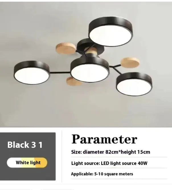 Modern Minimalist Ceiling Lamp – Creative LED Lighting for Living Room
