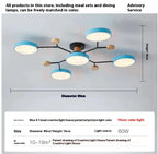 Modern Minimalist Ceiling Lamp – Creative LED Lighting for Living Room