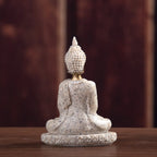 Sandstone Resin Buddha Figurine for Home Decor
