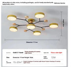 Modern Minimalist Ceiling Lamp – Creative LED Lighting for Living Room