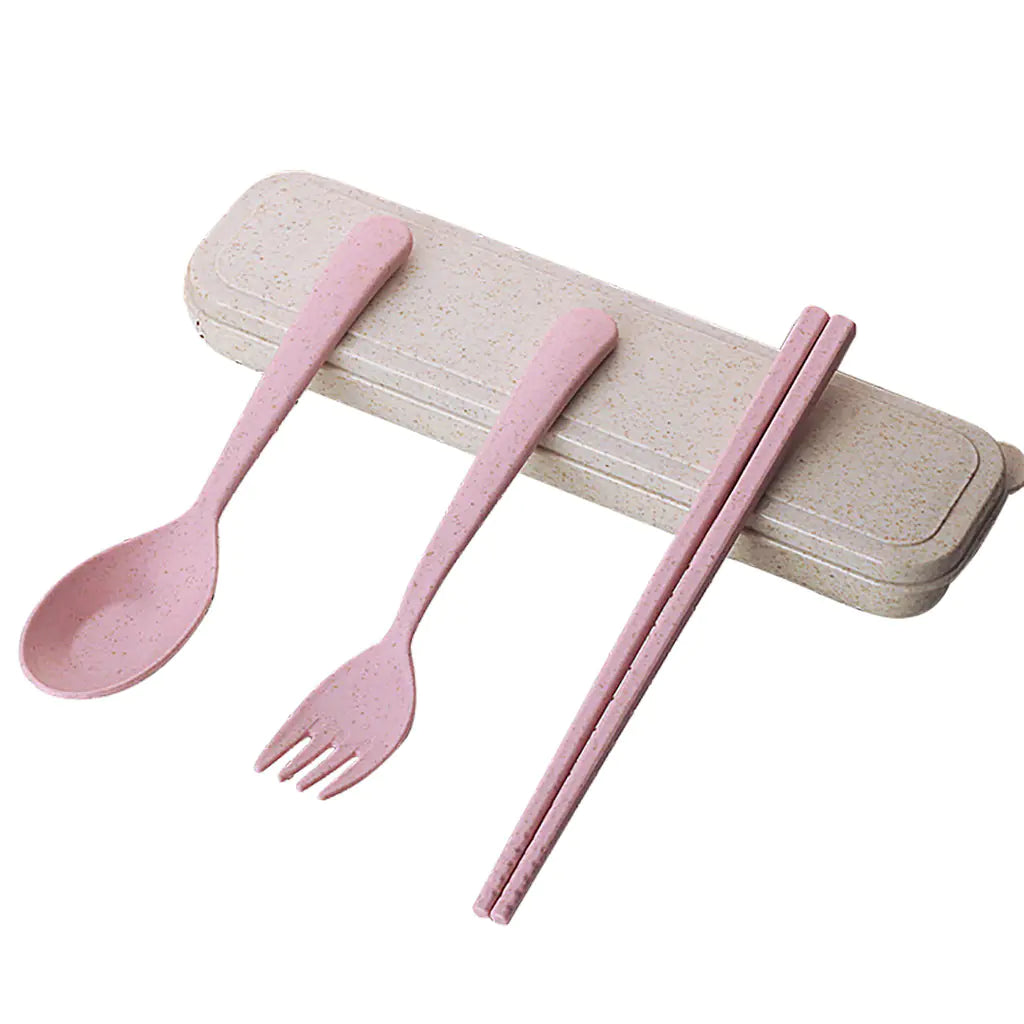 Minimalist Set: Spoon, Fork, Chopsticks