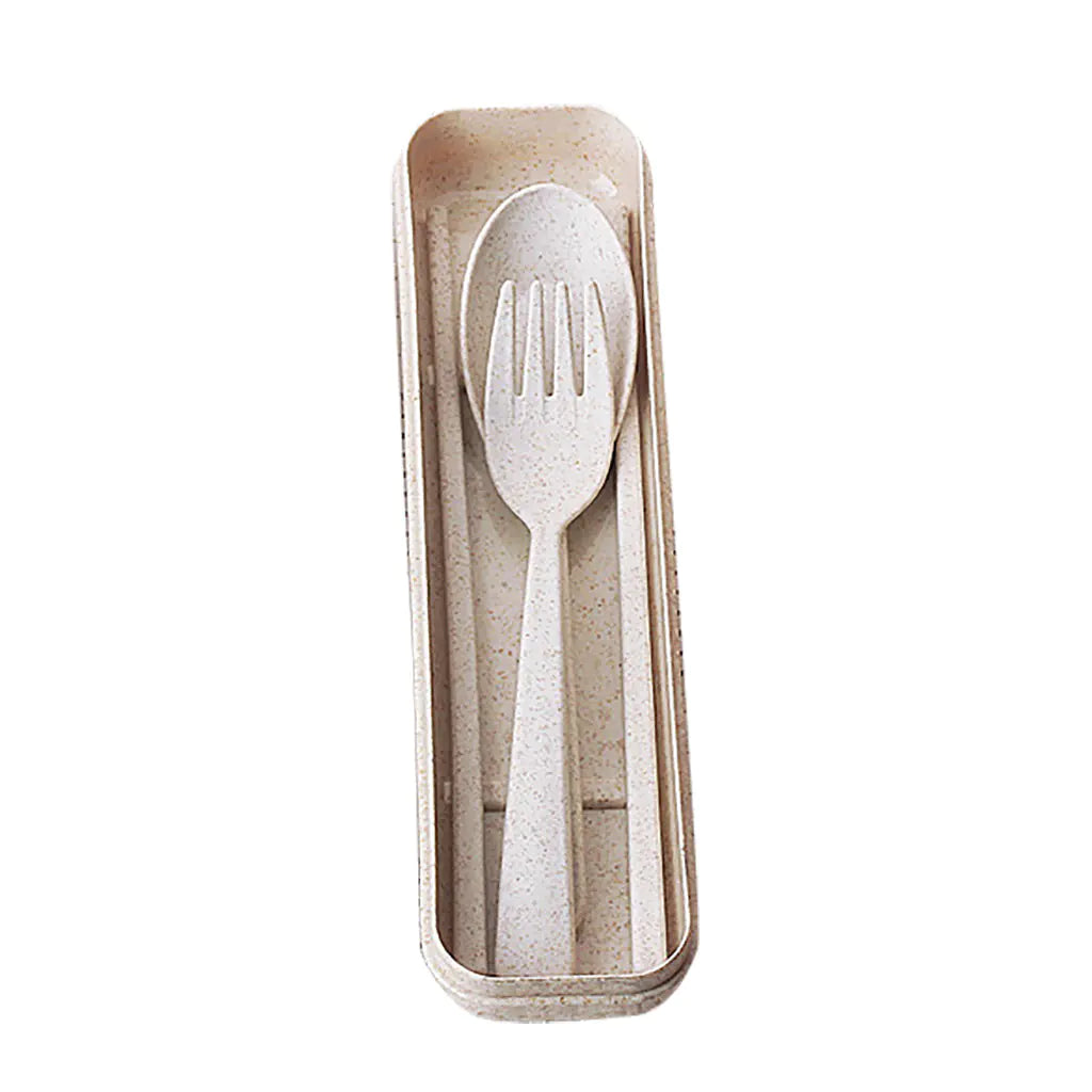 Minimalist Set: Spoon, Fork, Chopsticks