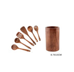 Acacia Wood Cooking Spatula Set