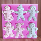 Snowman Silicone Molds