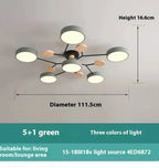Modern Minimalist Ceiling Lamp – Creative LED Lighting for Living Room