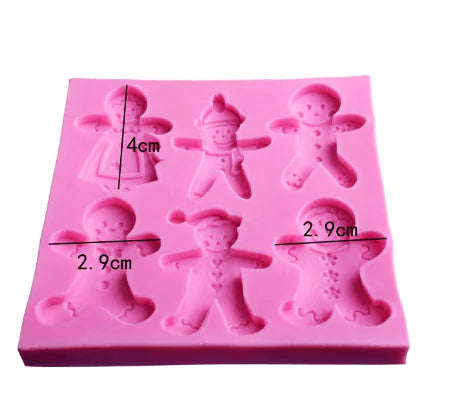 Snowman Silicone Molds